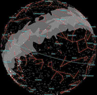 Der Dezemberhimmel über La Palma, von und mit Torsten Gueths