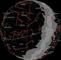 Wer nachts im März auf La Palma zum Himmel blickt, der findet dieses Panorama vor