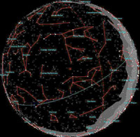 Der Himmel über La Palma im Mai