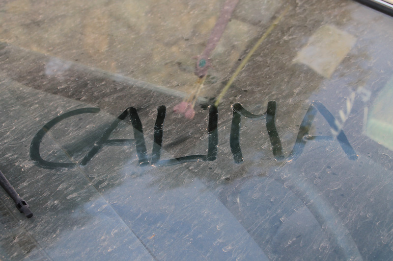 Bei Calima auf La Palma kann dicke Luft herrschen und Feinstaub in einer Menge, welche in Mitteleuropa zu Fahrverboten f&uuml;hren w&uuml;rde